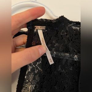 Long Sleeve Lace Free People Top